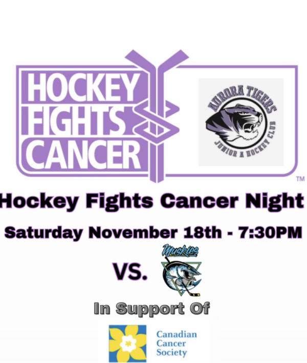 Upcoming Hockey Fights Cancer Night