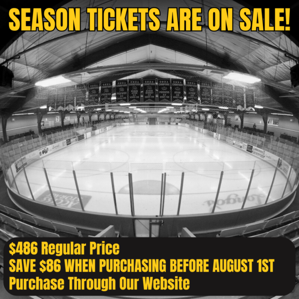 Season Tickets Up For Sale!