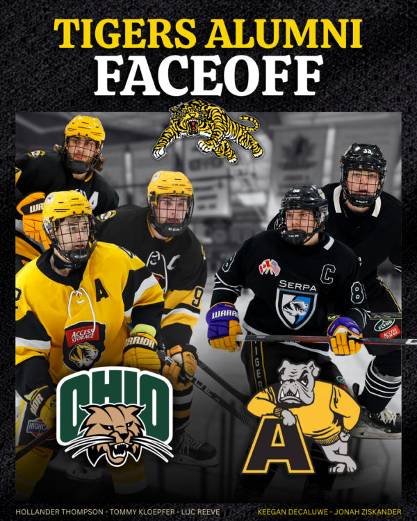 Tigers Alumni Set to Compete on National Stage at ACHA M1 Championships